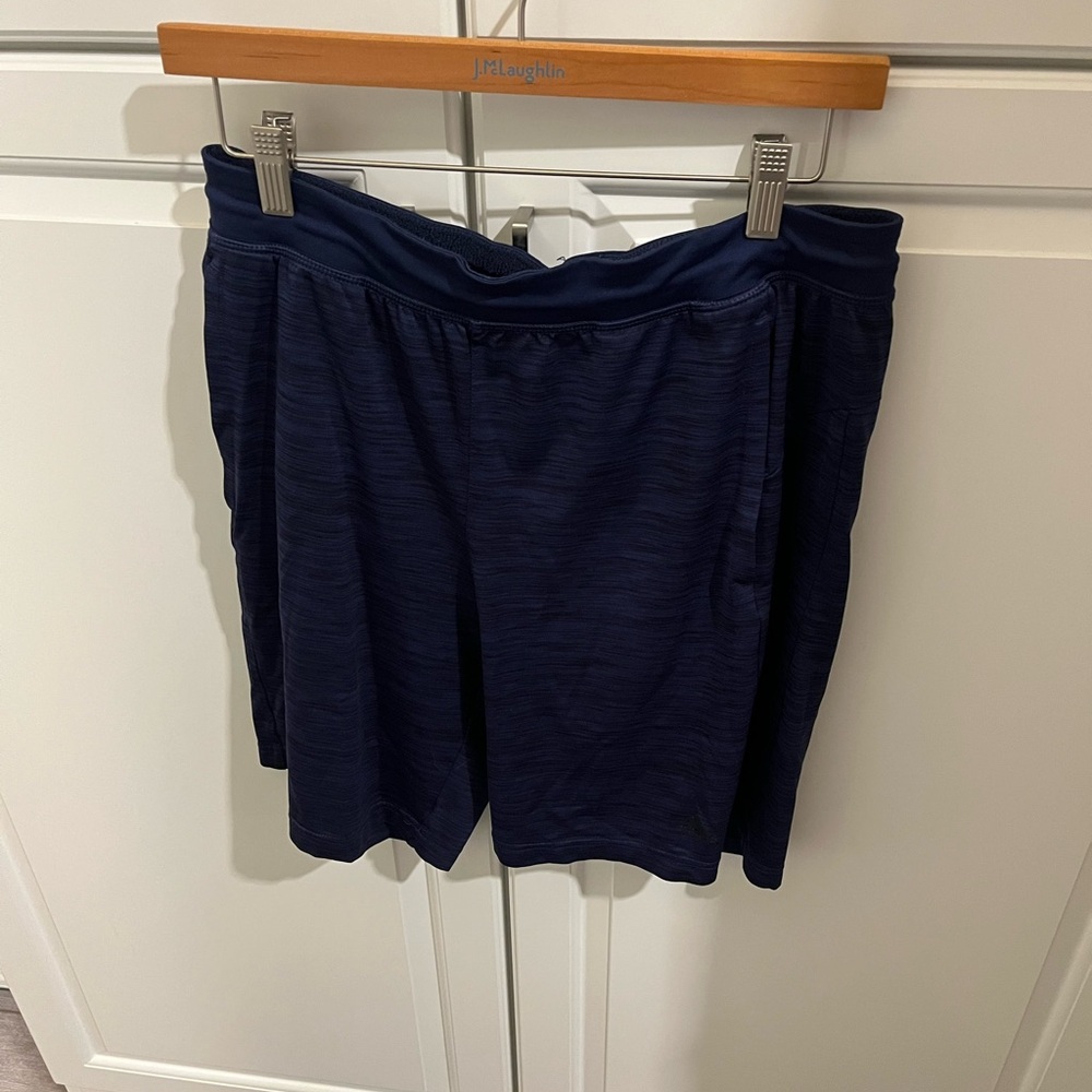 adidas Men's Athletic Shorts - Navy Blue